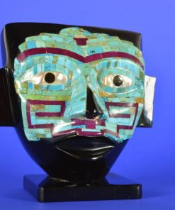 Alternative view of Azteken masker vuurgod Xiuhtecuhtli