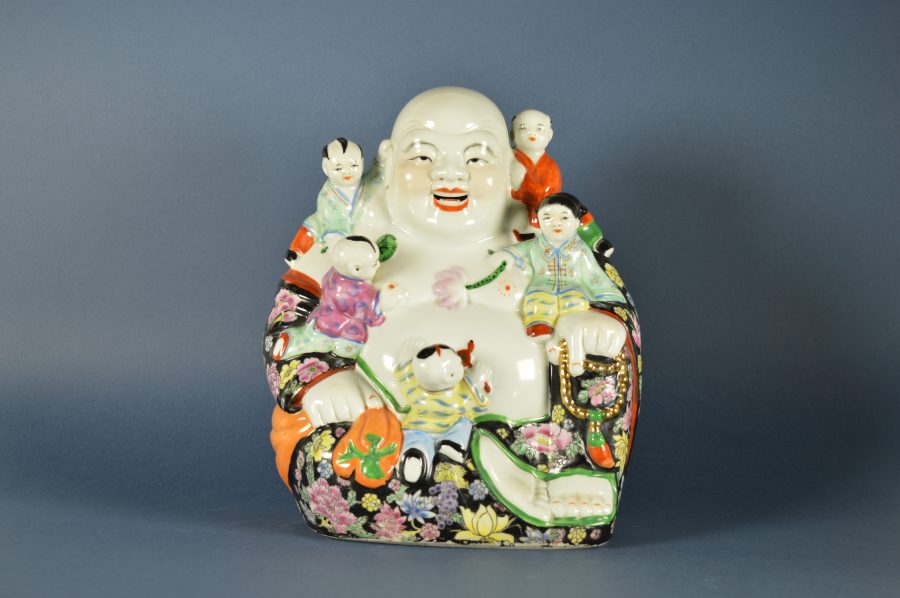 Door vleet Pilfer Lachende Chinese Boeddha - Bodour
