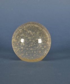 Alternative view of Presse papier kleurloos met luchtbelletjes