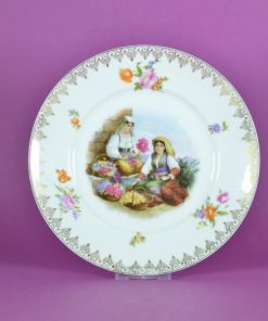 Alternative view of Rosenthal wandbord met bloemenmeisjes