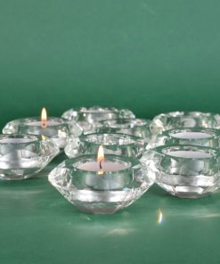 Waxinelichthouder - kristal