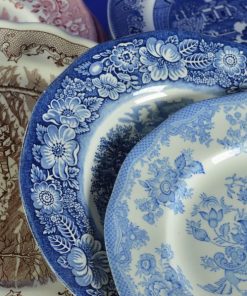 Alternative view of Dinerbord Liberty Blue Staffordshire