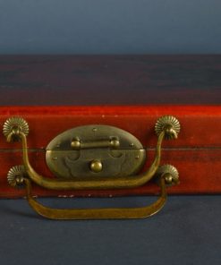 Alternative view of Go bordspel Chinese Qing Dynastie stijl in leren koffer