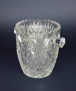 Alternative view of IJsemmer of wijnkoeler van geslepen kristal