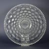 DrieD schaal kleurloos glas