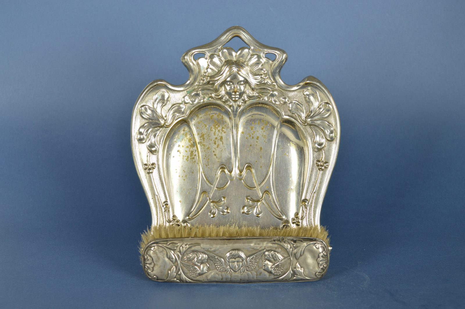 Jugendstil tafelblik met borstel