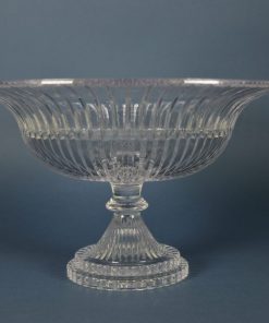 Alternative view of Serveerschaal turkish delight glas op voet