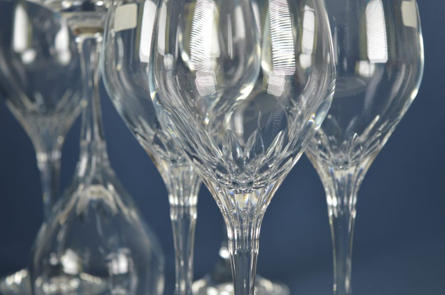 Kristallen wijnglazen set van - Bodour