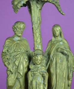 Alternative view of Heilige familie in brons