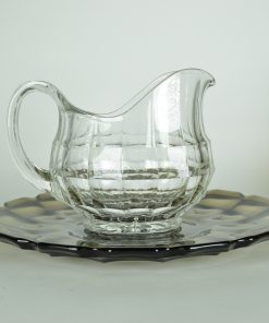 Alternative view of Karaf glas met vierkante vlakken Art Deco - Rudolf Schrötter Rudolfova Hut - lijn Lord