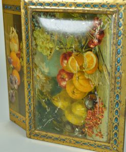 Alternative view of Bewaartrommel thema fruit en bloemen - antiek - Wed. J. Bekkers en Zoon - Dordrecht