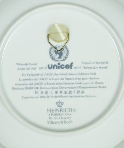 Unicef wandbord Children of the world Joegoslavië no. 10 Heinrich Villeroy & Boch