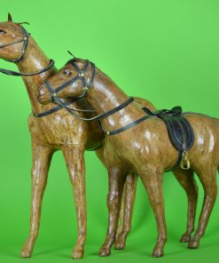 Alternative view of Leren paard - staand