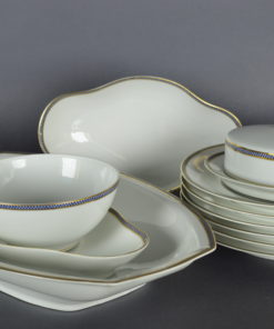 Porselein servies Paul Müller Selb Bavaria Leeuwarder K. A. Niermeyer