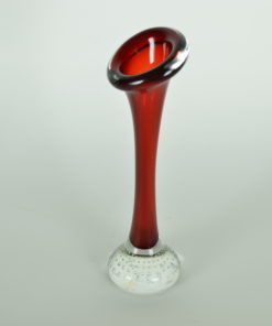 Spijkervaas Leerdam Glas Rood