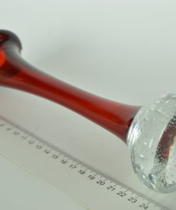 Spijkervaas Leerdam Glas Rood