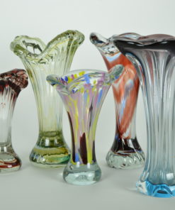 Vaas Glas Murano gekleurd