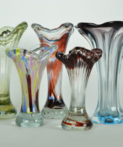 Vaas Glas Murano gekleurd