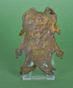 Bokkenrijder plaquette in koper