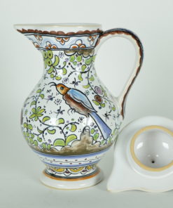 Karaf met deksel Conimbriga Portugal keramiek