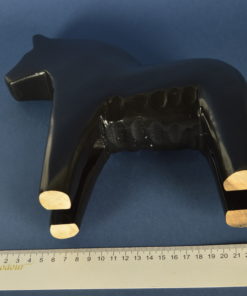 Dala paard Zwart Zweden