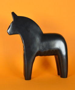 Dala paard Zwart Zweden