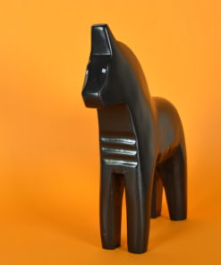 Dala paard Zwart Zweden