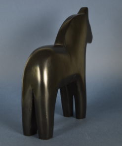 Dala paard Zwart Zweden