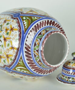 Filcer van Gelder collectie Portugal dekselvaas