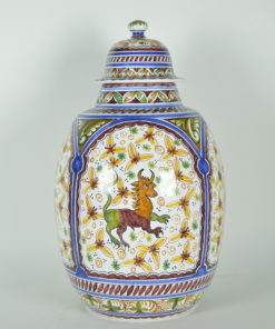 Filcer van Gelder collectie Portugal dekselvaas