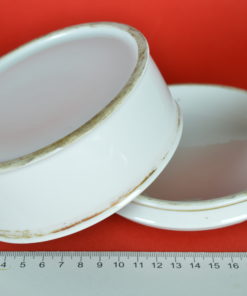 Poederdoos wit aardewerk