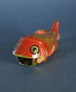 Blik speelgoed opwindbaar vis met visje