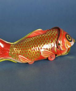 Blik speelgoed opwindbaar vis met visje