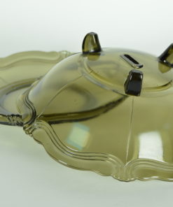 Fruittest accolade motief donker grijs-bruin glas