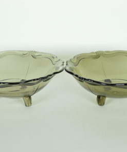 Fruittest accolade motief donker grijs-bruin glas