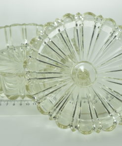 Bonbonniere glas plissee