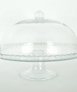 Pizza- en taartplateau glas