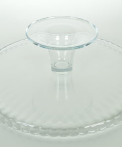 Pizza- en taartplateau glas