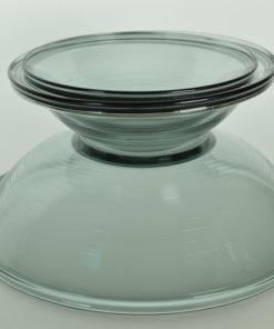 Schalen glas Primula saffier Copier Leerdam