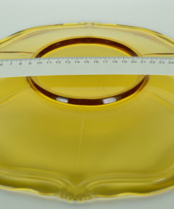 Schaal Amberglas Inwald Feston