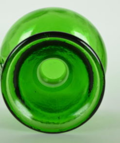 Vaas groen glas met Franse lelie