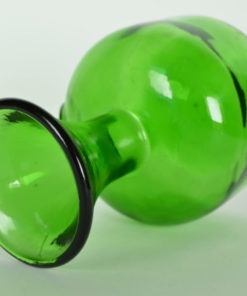 Vaas groen glas met Franse lelie
