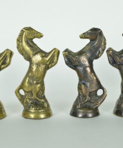 Schaakspel Romeinen en Kelten koperen stukken