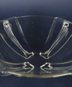 Schaal kleurloos glas vierkant Bohmen