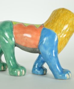 Leeuw Zuid-Afrika Raku Pottery Studio Art