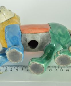 Leeuw Zuid-Afrika Raku Pottery Studio Art