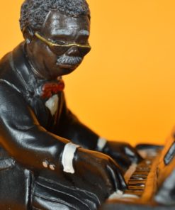 Pianist aan de piano