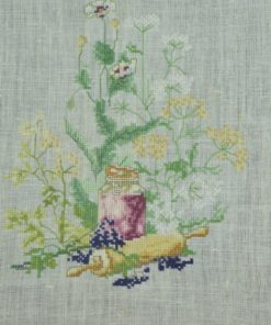 Vlierbloesem jam borduurwerk