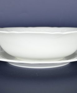 Fruittest Freiburger Porzellan wit met relief