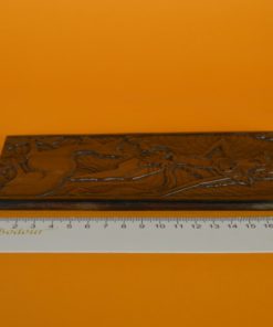 Plaquette man met hert - Balinees